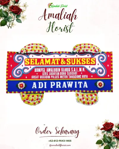 Karangan Bunga Ucapan Selamat di Ciambar